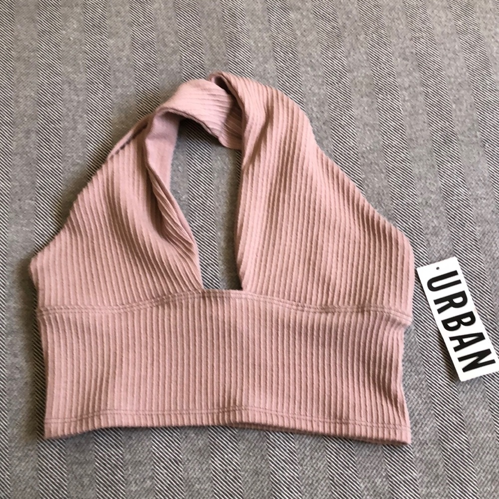 Cross front crop top